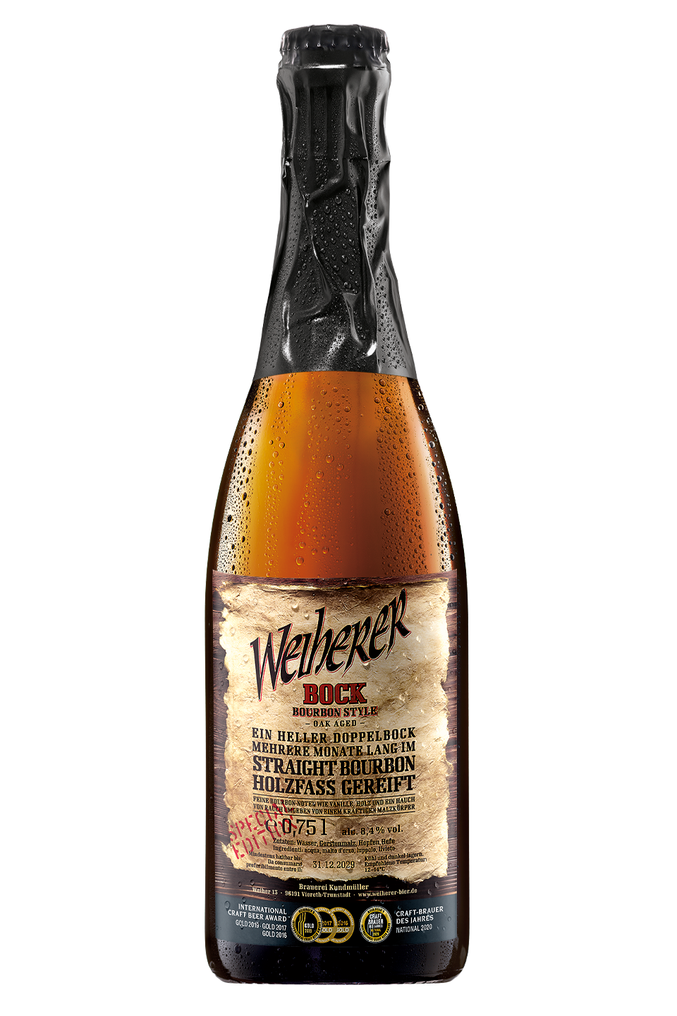 Weiherer Bock Bourbon Style